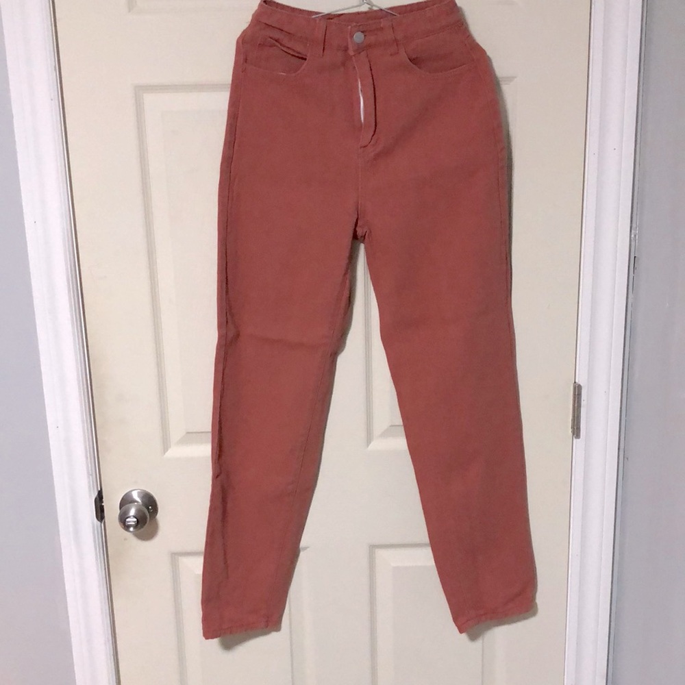 High waist mom jean